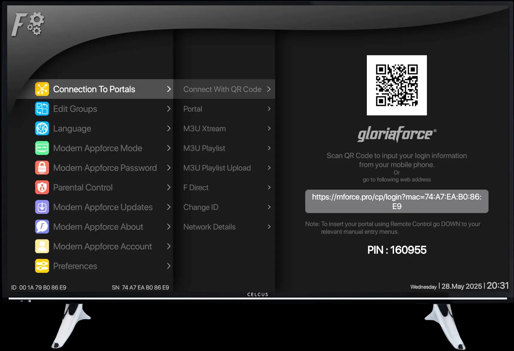 Premium Video Player For Android TV featuring a modern Electronic Program Guide (EPG) for effortless channel browsing.