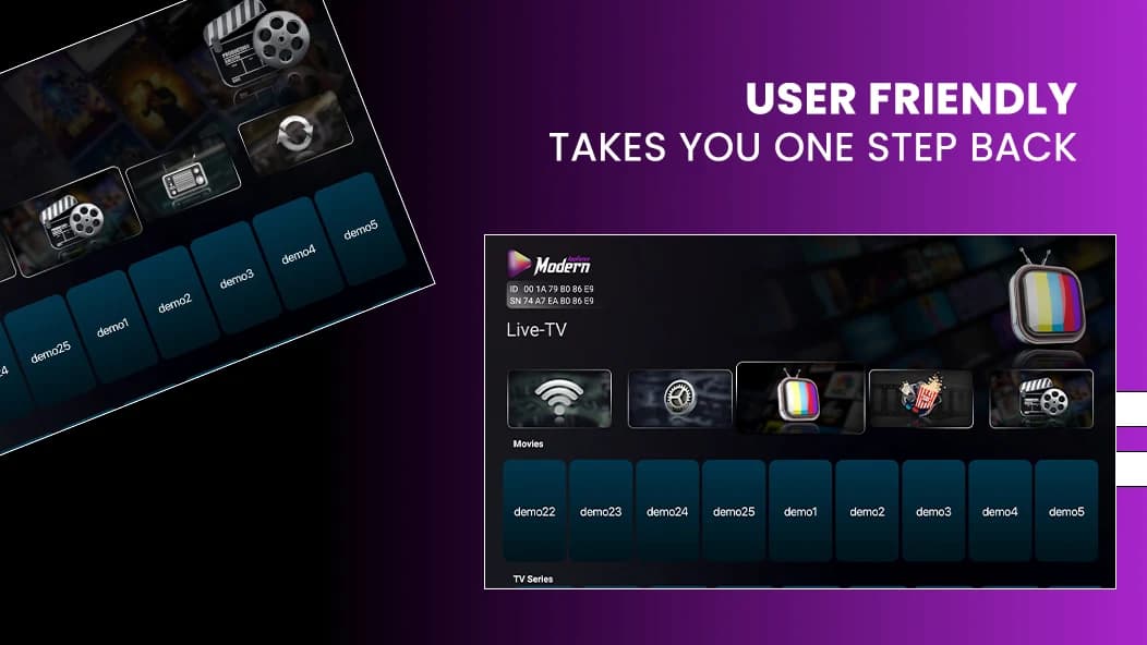 User friendly interface preview
